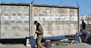Демонтаж бетонного забора в Луге - Расценки от 782 руб.