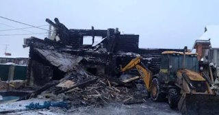 Демонтаж сгоревших зданий в Луге | Сварной-Лга - снос после пожара от 1042 рублей