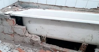 Демонтаж ванной комнаты в Луге - стоимость работ от 834 руб. | Сварной-Лга